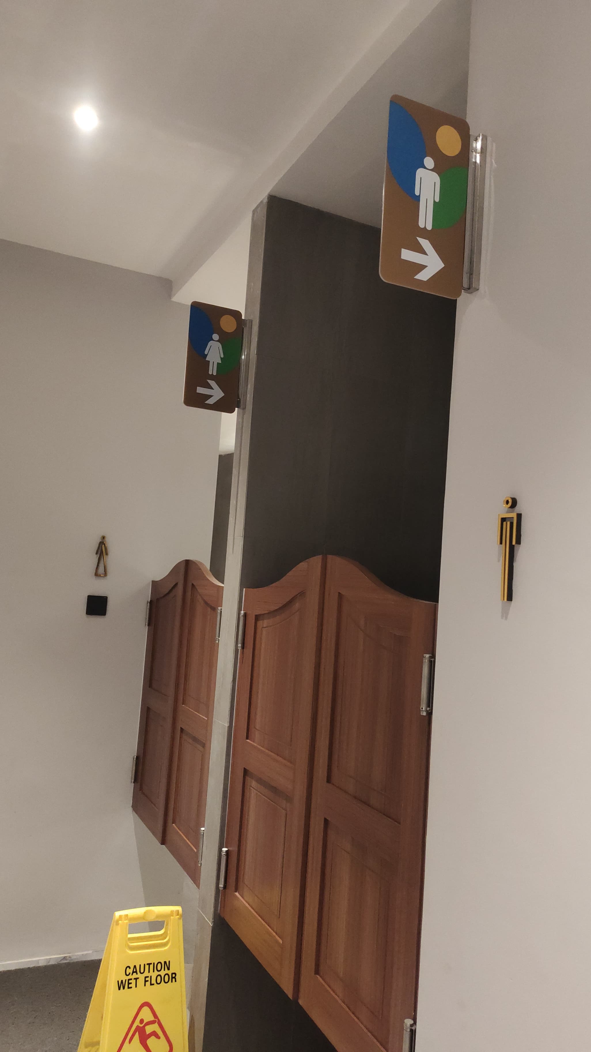 Toilet sign